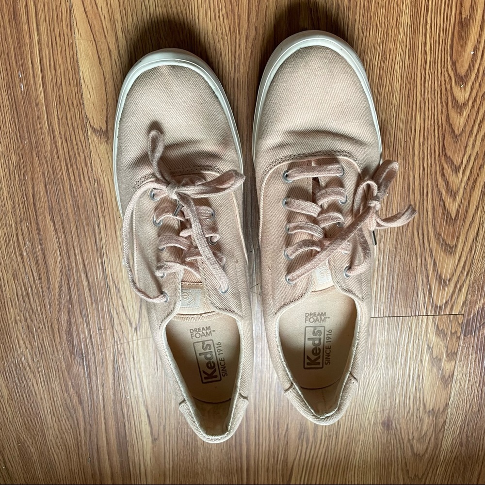 Keds Dream Foam Platform Lace Up Sneaker in Rose